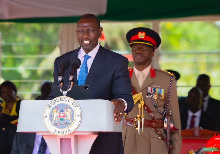 File Image of President William Ruto.